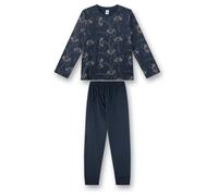 Sanetta - Boy's Pyjama 1/1 - Alltagsunterwäsche, Gr. 164, blau (DeepBlue)