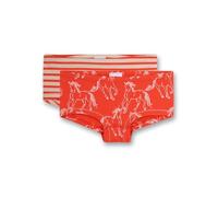 Sanetta Cutbrief 2er Mäd.Ringel/Pferde Größe: 116 Farbe: rot