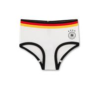 Sanetta DFB-Slip Off-White | Hochwertige und Bequeme Unterhose für Mädchen aus Baumwoll-Mix Unterwäsche für Mädchen