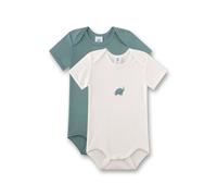 Sanetta Doppelpack Body - 62 / grün beige / 100% Bio Baumwolle