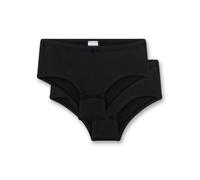 Sanetta - Kid's Doppelpack Cutbrief 349434 - Unterhose, Gr. 176, schwarz (DarkNavy)