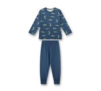Sanetta - Kid's Pyjama 1/1 233795 - Alltagsunterwäsche, Gr. 128, blau (TrueBlue)
