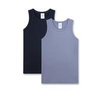 Sanetta Doppelpack Unterhemd - 104 / stone wash / 95% Baumwolle 5% Elasthan