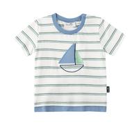 Sanetta Fiftyseven T-Shirt Ringel Boot 62 natur/blau/grün