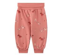 Sanetta Jogginghose Pferde 74 altrosa
