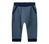 Sanetta Jogginghose Ringel 68 hellblau/marine