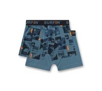Sanetta 2er-Set: Boxershorts in Blau - Größe 128 | Kinder Waesche
