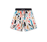 Sanetta - Kid's Swim Trunks Woven 440581 - Boardshorts, Gr. 128, weiß (Kalk)