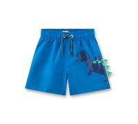 Sanetta Jungen-Badeshorts blau Dino - 98 / blau / 100% recyceltes Polyester