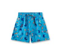 Sanetta Jungen-Badeshorts blau Strand - 104 / blau / 100% recyceltes Polyester