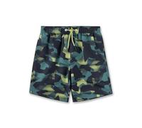Sanetta Jungen-Badeshorts Grau Camouflage | Bequeme und schnell trocknende Badehose aus recyceltem Polyester für Jungen. Bademode für Kinder 104