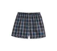 Sanetta Jungen Boxershort, kariert 342813, Gr. 164, Blau (5172)