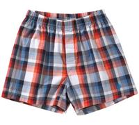 Sanetta Jungen Boxershort, kariert 342899, Gr. 164, Blau (5719)