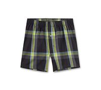 Sanetta Jungen Boxershorts/Webshorts, dunkelgrau kariert 347365 gr.152