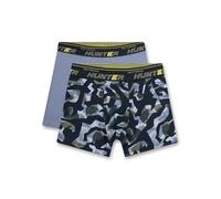 Sanetta Jungen Doppelpack Shorts/Hipshorts, grau+Gemustert 349049 gr.152