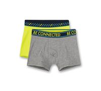 Sanetta Jungen Retropants "DP Hipshorts" 2er-Pack, grau, Gr. 176