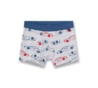 Sanetta Jungen-Shorts Graumelange | Hochwertige und nachhaltige Unterhose für Jungen aus Baumwolle. Unterwäsche für Jungen 092