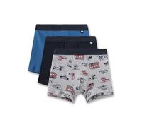 Sanetta 3er-Pack Boxershorts Fahrzeuge 104 blau/grau/bunt