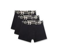 Sanetta Jungen-Hipshorts (Dreierpack) dunkelblau | Hochwertige und nachhaltige Unterhose für Jungen aus Baumwoll-Mix.