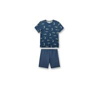 SANETTA Jungen Pyjama 2-teilig T-Shirt und Shorts blau | 116