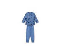 Sanetta Jungen-Schlafanzug lang blau | Hochwertiger und bequemer Schlafanzug aus Baumwolle für Jungen. Pyjamaset für Jungen 092