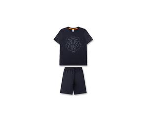 SANETTA Jungen Pyjamae dunkelblau | 164