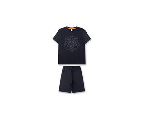 SANETTA Jungen Pyjamae dunkelblau | 176