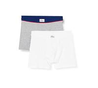 Sanetta Jungen S. Oliver Shorts im Doppelpack Boxershorts, 2per Pack Grau (Grey Mel. 1737), 164 (Herstellergröße: 164)