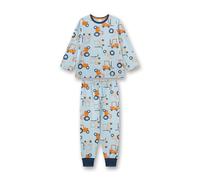 Sanetta - Kid's Pyjama Long AOP 233625 - Schlafanzug, Gr. 92, grau (BluePale)