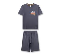 Sanetta Pyjama in Anthrazit - Größe 140 | Kinder Waesche
