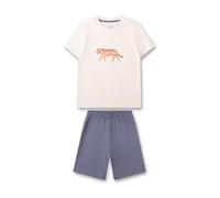 Sanetta Jungen-Schlafanzug kurz beige | Hochwertiger und bequemer Schlafanzug aus Baumwolle für Jungen. Pyjamaset für Jungen 092