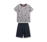 Sanetta Pyjama in Anthrazit - Größe 104 | Kinder Waesche