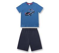 Sanetta - Kid's Pyjama 1/2 233715 - Alltagsunterwäsche, Gr. 116, blau (Delft)