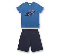 Sanetta - Kid's Pyjama 1/2 233715 - Alltagsunterwäsche, Gr. 116, blau (Delft)