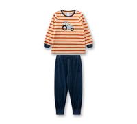 Sanetta - Kid's Pyjama 1/1 233624+233626 - Schlafanzug, Gr. 128, blau (DesertSun)