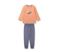Sanetta Jungen-Schlafanzug orange | Hochwertiger und bequemer Schlafanzug aus Baumwolle für Jungen. Pyjamaset für Jungen 098