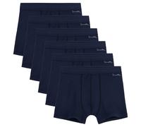 Sanetta Jungen Shorts 6er Pack - Pant, Unterhose, Organic Cotton Blau 176
