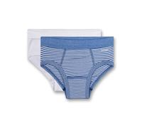 Sanetta Jungen-Slip (Doppelpack) | Hochwertige und nachhaltige Unterhose für Jungen aus Bio-Baumwolle. Inhalt: 2er Set Unterwäsche für Jungen