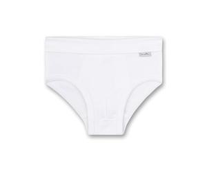 Sanetta Jungen-Slip weiß | Hochwertige und nachhaltige Unterhose für Jungen aus Bio-Baumwolle. Unterwäsche für Jungen