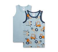 Sanetta - Kid's DP Shirt 337190+337191 - Top, Gr. 140, grau (BluePale)