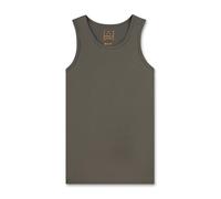 Sanetta Jungen-Unterhemd Grün | Baumwoll-Mix, breite Träger