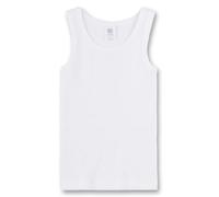 Sanetta Jungen Unterhemd Shirt ohne Arm Tank Top Basic - Weiß / Größe: 152 (10-11 Years)