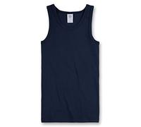 Sanetta Jungen-Unterhemd Tank Top Basic Bio-Baumwolle Dunkelblau Gr. 188