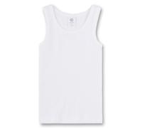 Sanetta Jungen Unterhemd Shirt ohne Arm Tank Top Basic - Weiß / Größe: 140 (8-9 Years)
