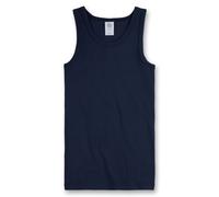 Sanetta Jungen Unterhemd - Shirt ohne Arme, Tank Top, Basic, Organic Cotton, dunkelblau 164 (12-13 Years)