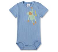 Sanetta - Kid's Body 1/2 Uni with Motif - Alltagsunterwäsche, Gr. 56, blau (Lilyblue)