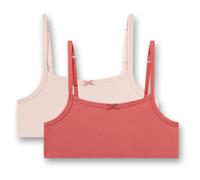 Sanetta - Kid's Doppelpack Bustier 349459 - Alltagsunterwäsche, Gr. 152, rosa (FadedRose)