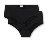 Sanetta - Kid's Doppelpack Cutbrief 349434 - Unterhose, Gr. 152, schwarz (DarkNavy)