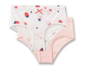 Sanetta - Kid's Doppelpack Hipslip - Unterhose, Gr. 140, weiß (WhitePebble)