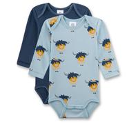 Sanetta - Kid's DP Body 1/1 324845+324846 - Alltagsunterwäsche, Gr. 86, grau (BluePale)